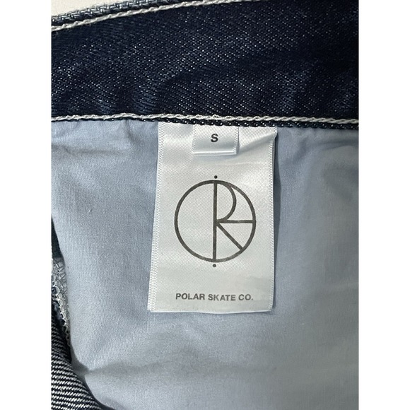 Big Boy Jeans Polar Skate Co. Baggy Blue Skater Jeans Y2K - Picture 4 of 9